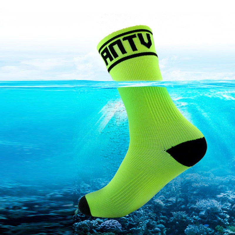 Green Waterproof Unisex Socks